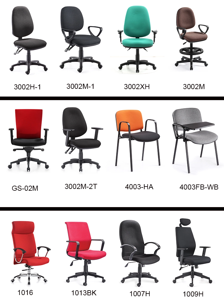 Office Furniture Luxury Red Seating Sliding Computer Executive Office Chair with Arm