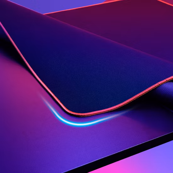 Großhandel mit anpassbarem, motorisiertem, einmotorigem, elektrischem Computer, Laptop, höhenverstellbarem Sitz-/Stehtisch, Gaming-Stehpult mit LED-RGB-Beleuchtung